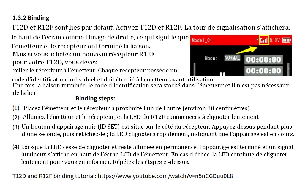 Méthode d'appairage